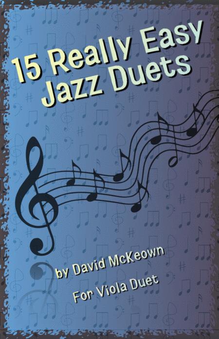 15 Really Easy Jazz Duets For Cool Cats For Viola Duet Sheet Music