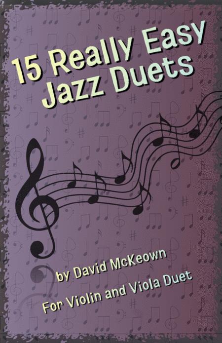 15 Really Easy Jazz Duets For Cool Cats For Violin And Viola Duet Sheet Music