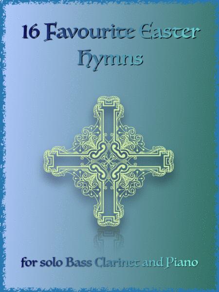 16 Favourite Easter Hymns For Solo Bass Clarinet And Piano Sheet Music