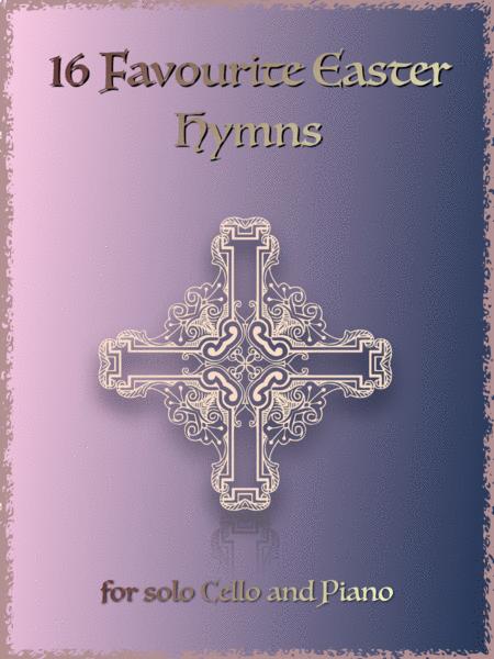 16 Favourite Easter Hymns For Solo Cello And Piano Sheet Music