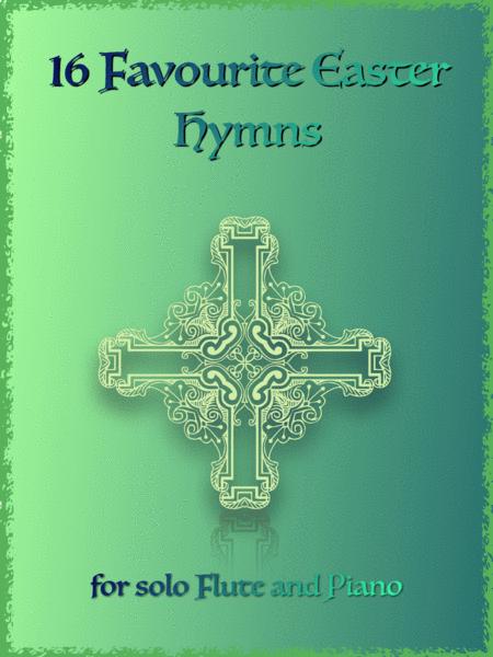 16 Favourite Easter Hymns For Solo Flute And Piano Sheet Music