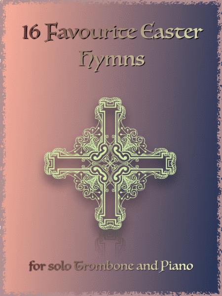 Free Sheet Music 16 Favourite Easter Hymns For Solo Trombone And Piano