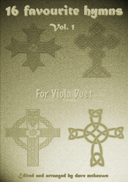 16 Favourite Hymns Vol 1 For Viola Duet Sheet Music