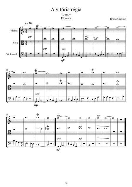 1o Mov Floresta Sheet Music