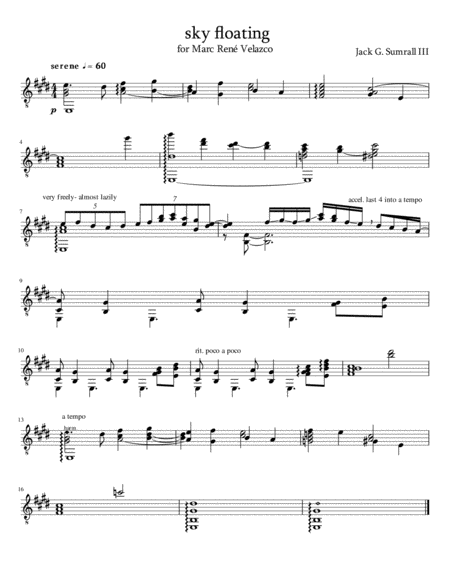 2 Impromptus For Solo Guitar Sheet Music