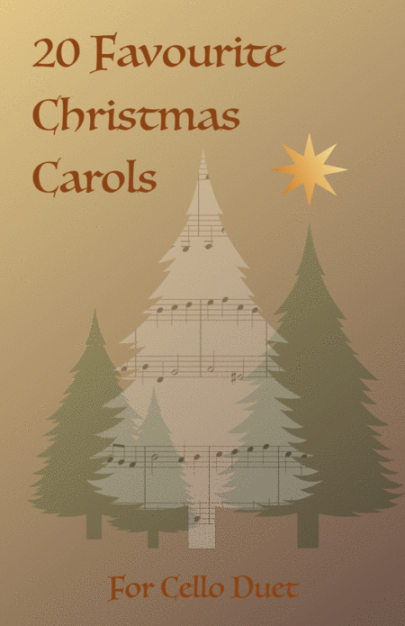 20 Favourite Christmas Carols For Cello Duet Sheet Music