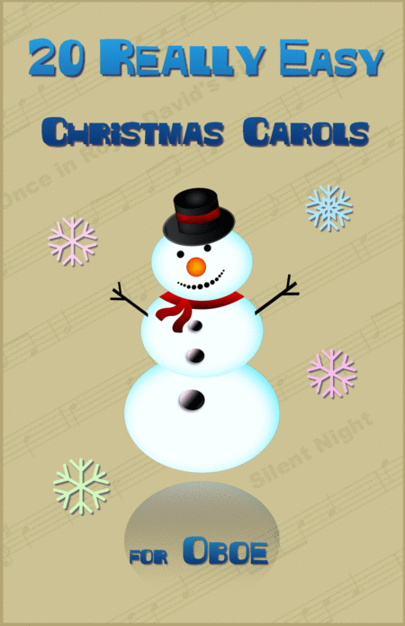 Free Sheet Music 20 Really Easy Christmas Carols For Oboe