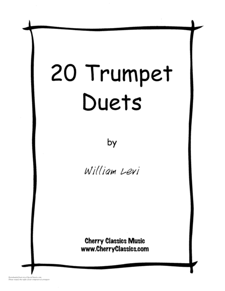 20 Trumpet Duets Sheet Music