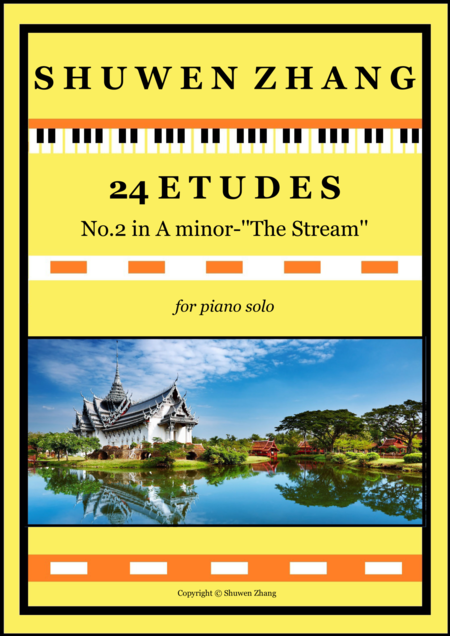 24 Etudes No 2 In A Minor The Stream Sheet Music