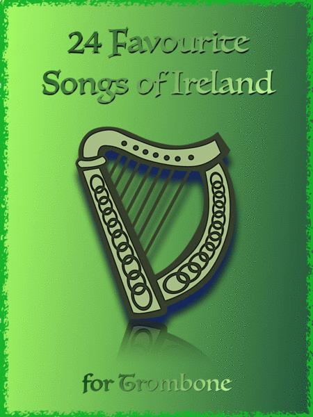 24 Favourite Songs Of Ireland For Trombone Sheet Music