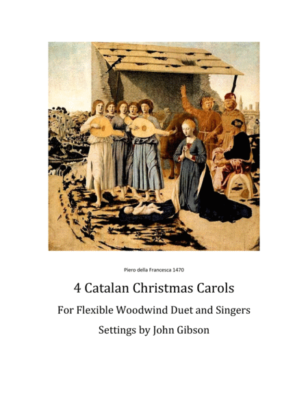 Free Sheet Music 4 Catalan Christmas Carols For Flexible Woodwind Duet