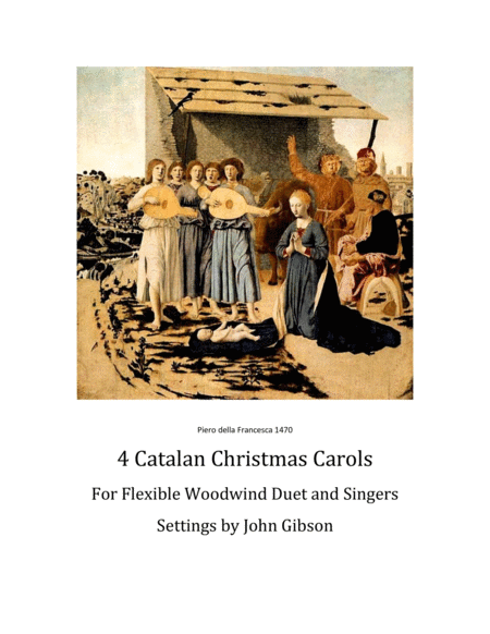 4 Catalan Christmas Carols For Flexible Woodwind Duet Sheet Music