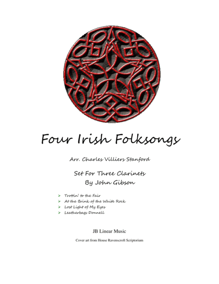 Free Sheet Music 4 Irish Folksongs For Clarinet Trio