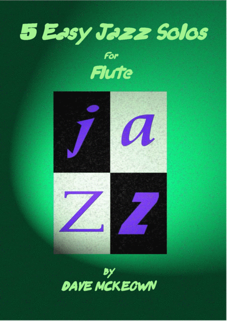 5 Easy Jazz Solos For Flute And Piano Sheet Music