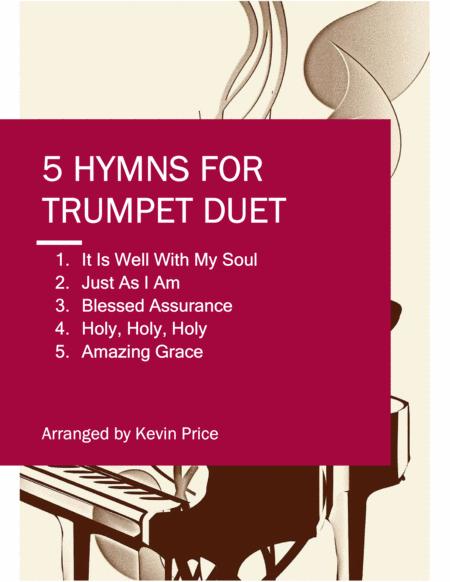 5 Hymns For Trumpet Duet Sheet Music