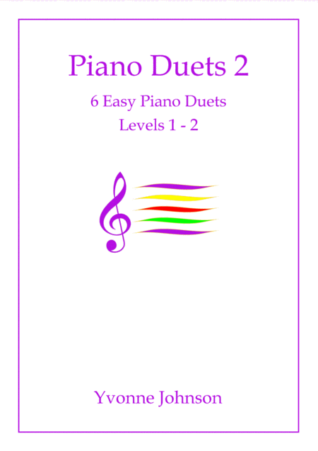 6 Easy Piano Duets Levels 1 2 Sheet Music