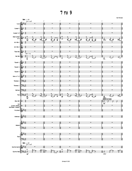 Free Sheet Music 7 To 9