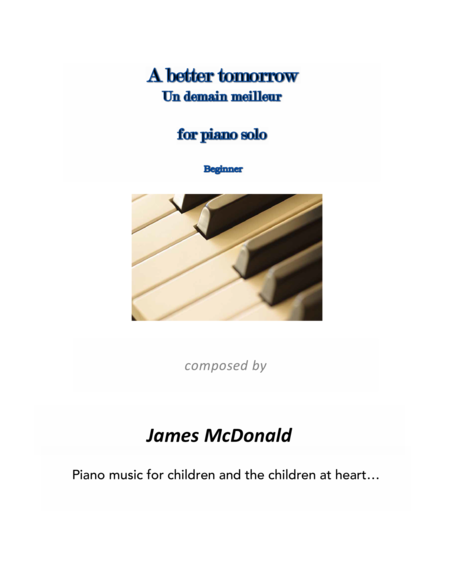 A Better Tomorrow Sheet Music