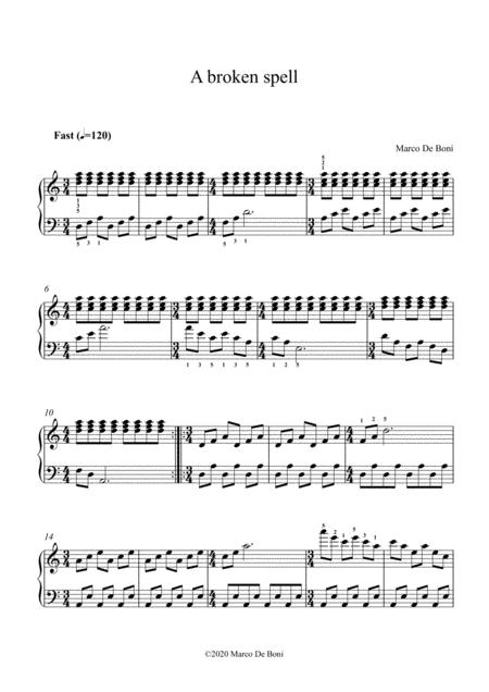 A Broken Spell Sheet Music