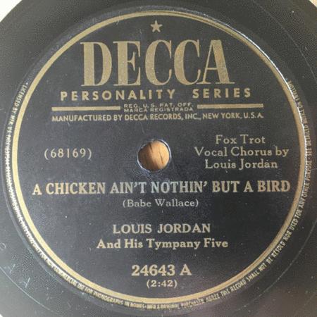 A Chicken Aint Nothin But A Bird Sheet Music