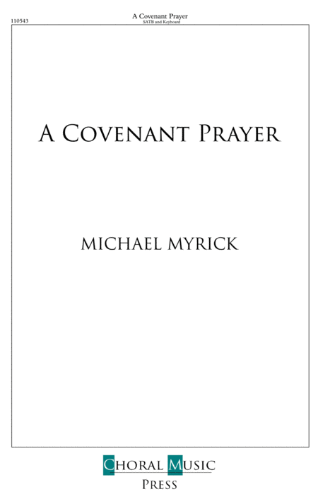 Free Sheet Music A Covenant Prayer