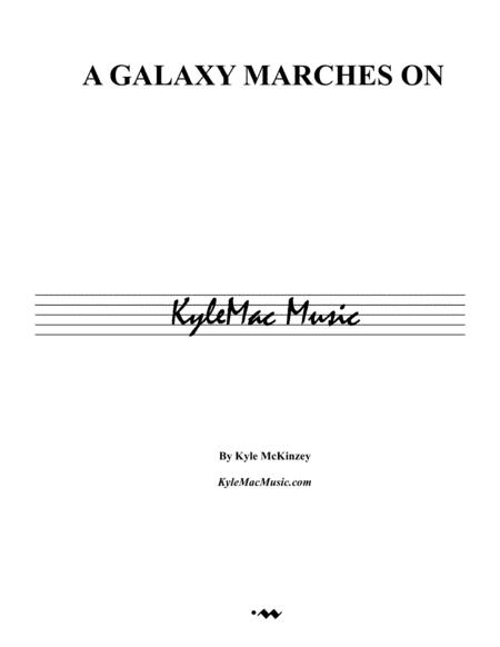 Free Sheet Music A Galaxy Marches On