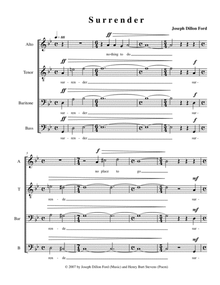 A Glimpse Of Heaven An Original Hymn Sheet Music