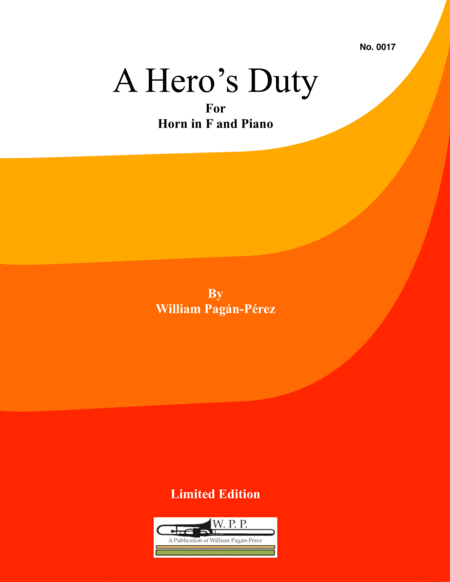 A Heros Duty Sheet Music