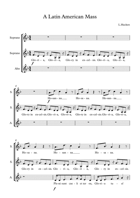 A Latin American Mass Sheet Music