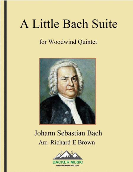 Free Sheet Music A Little Bach Suite Woodwind Quintet