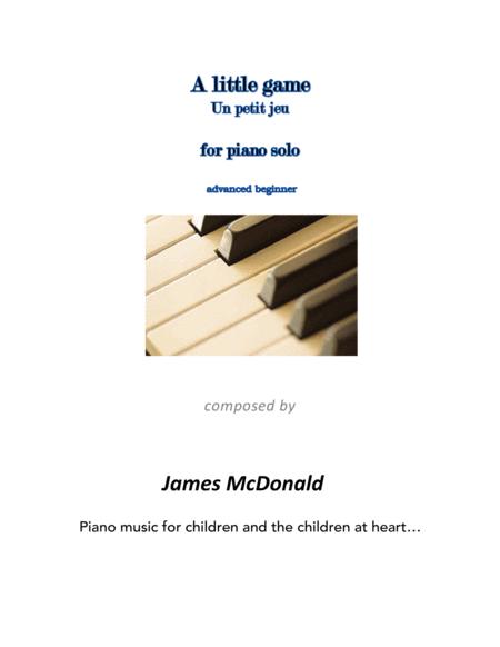 Free Sheet Music A Little Game