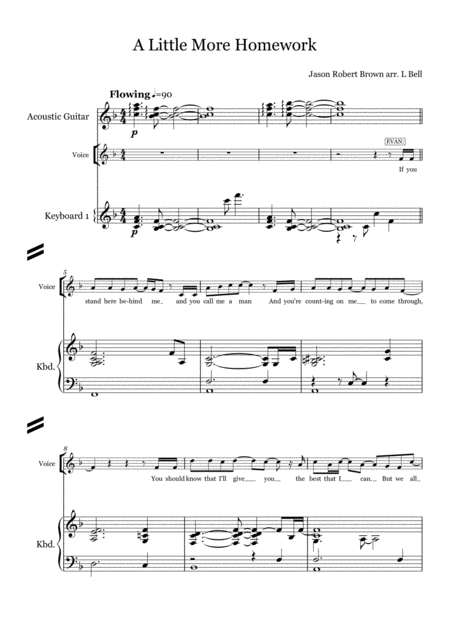 A Little More Homework Sheet Music