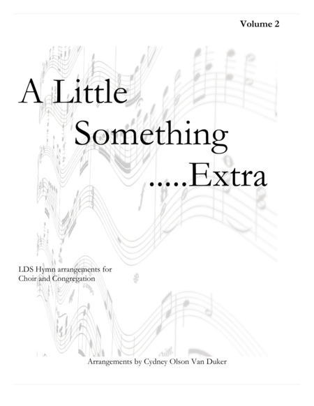 A Little Something Extra Volume 2 Sheet Music