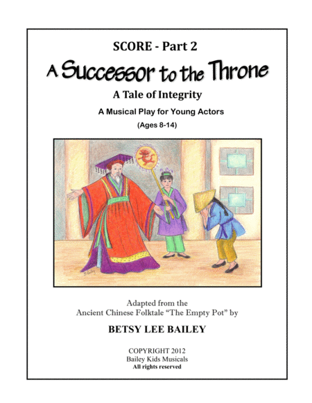 A Successor To The Throne Score Part 2 Sheet Music