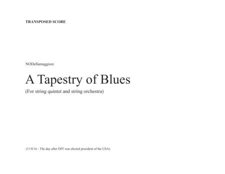 A Tapestry Of Blues Score Sheet Music