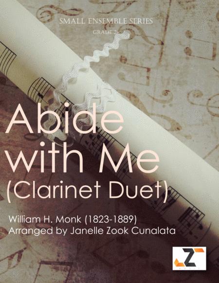 Abide With Me Eventide Clarinet Duet Sheet Music