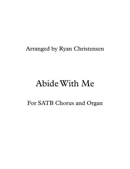 Abide With Me Satb Chorus Sheet Music