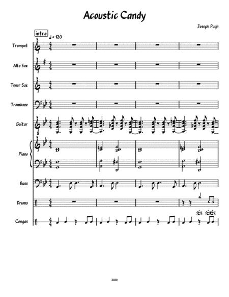 Free Sheet Music Acoustic Candy