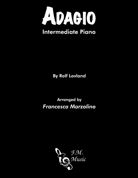 Free Sheet Music Adagio Intermediate Lyrical Piano