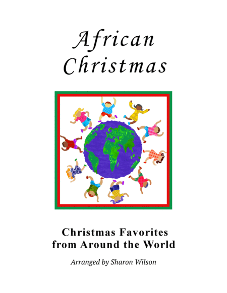 African Christmas Natal Africano For Solo Piano Sheet Music