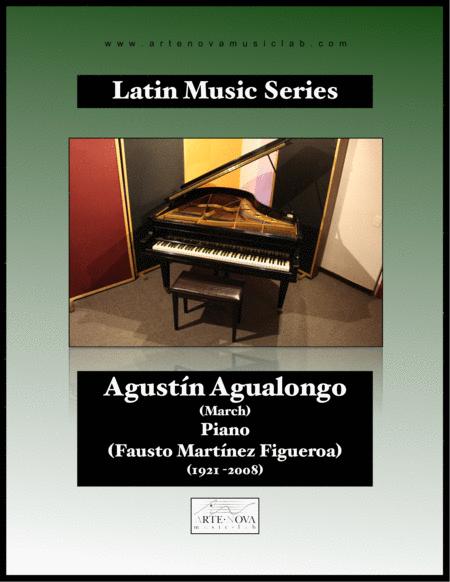 Free Sheet Music Agustn Agualongo March For Piano