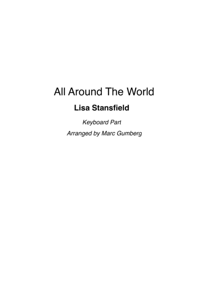 All Around The World Sheet Music