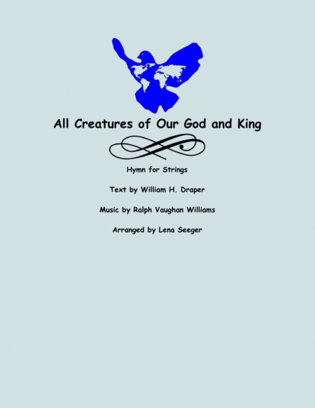 Free Sheet Music All Creatures Of Our God And King String Trio