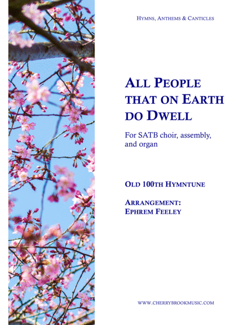 All People That On Earth Do Dwell Old 100th Sheet Music