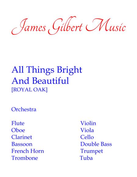 Free Sheet Music All Things Bright And Beautiful Ie
