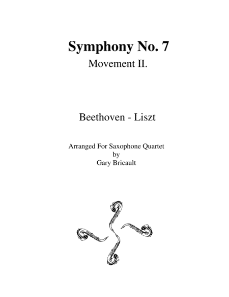 Free Sheet Music Allegretto Mvt 2 From Symphony No 2