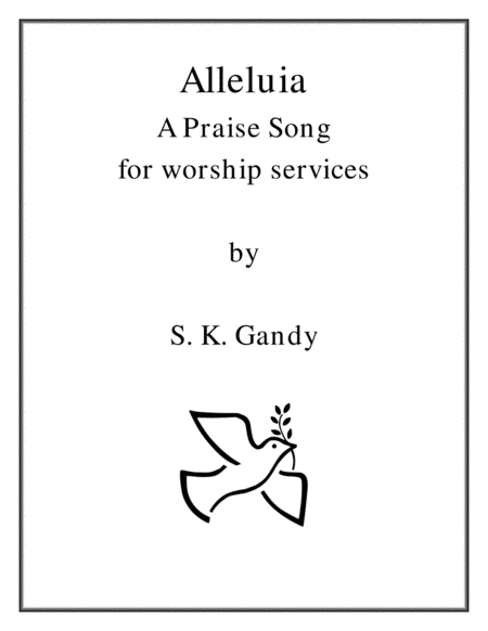 Alleluia A Praise Song Sheet Music