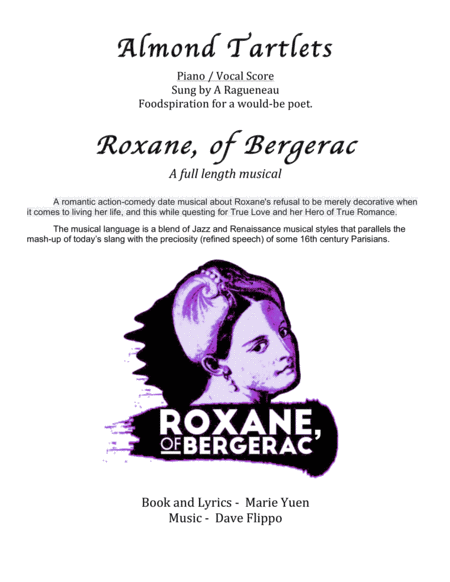 Almond Tartlets From Roxane Of Bergerac Includes Reprise Sheet Music