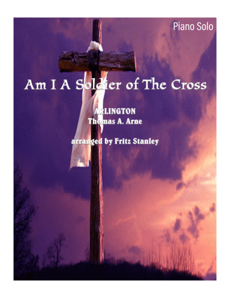 Am I A Soldier Of The Cross Piano Solo Sheet Music