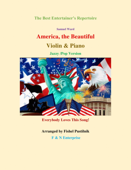 America The Beautiful For Violin And Piano Sheet Music